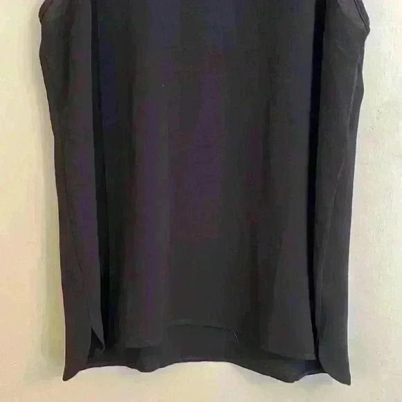 41 Hawthorn Black Sleeveless Blouse Top with Crochet Detail Size M - Picture 3 of 12